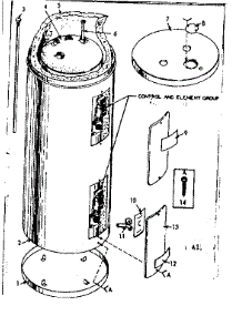 Non-Functional Replacement Parts parts for Kenmore Electric Water Heater 153.323910 (153323910, 153 323910) from AppliancePartsPros.com
