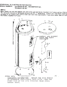 Non-Functional Replacement Parts parts for Kenmore Electric Water Heater 153.324910 (153324910, 153 324910) from AppliancePartsPros.com