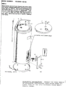 Non-Functional Replacement Parts parts for Kenmore Electric Water Heater 153.32531 (15332531, 153 32531) from AppliancePartsPros.com
