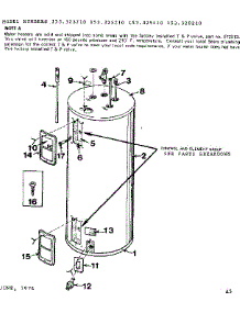 Non-Functional Replacement Parts parts for Kenmore Electric Water Heater 153.325410 (153325410, 153 325410) from AppliancePartsPros.com