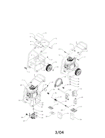 Unit parts for Generac Gas Pressure Washer 1537-0 from AppliancePartsPros.com