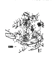 Mower Deck 38" (97 Cm) parts for Sabre Front-Engine Lawn Tractor 1538 from AppliancePartsPros.com