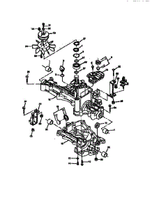 Transaxle Case parts for Sabre Front-Engine Lawn Tractor 1538 from AppliancePartsPros.com