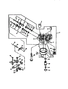Center Case parts for Sabre Front-Engine Lawn Tractor 1538 from AppliancePartsPros.com