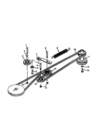 Belt Drive And Idlers (Hydro) parts for Sabre Front-Engine Lawn Tractor 1538 HYDRO GXSABRB from AppliancePartsPros.com