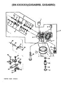 Center Case (Hydro) parts for Sabre Front-Engine Lawn Tractor 1538 HYDRO GXSABRB from AppliancePartsPros.com