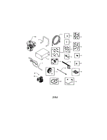 Unit parts for Generac Gas Pressure Washer 1540-1 from AppliancePartsPros.com