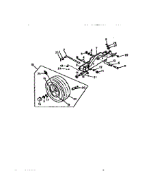 Front Axle And Wheels parts for Sabre Front-Engine Lawn Tractor 1546 from AppliancePartsPros.com
