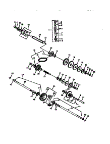 Transaxle Shafts And Gears parts for Sabre Front-Engine Lawn Tractor 1546 from AppliancePartsPros.com