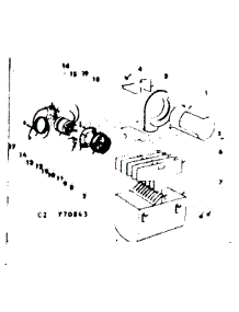 Optional Power Humidifier parts for Kenmore Space Heater 155.70843 (15570843, 155 70843) from AppliancePartsPros.com