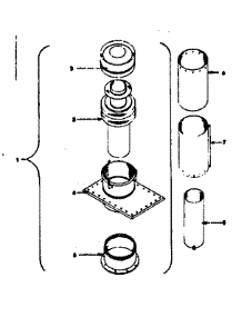 Roof Jack And Vent parts for Kenmore Furnace 155.76512 (15576512, 155 76512) from AppliancePartsPros.com