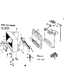 Replacement Parts parts for Kenmore Space Heater 155.852532 (155852532, 155 852532) from AppliancePartsPros.com