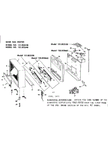 Replacement Parts parts for Kenmore Space Heater 155.852640 (155852640, 155 852640) from AppliancePartsPros.com
