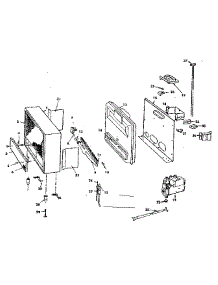 Cabinet And Auto Valve parts for Kenmore Space Heater 155.858150 (155858150, 155 858150) from AppliancePartsPros.com
