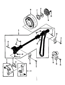 Take Up Lever parts for Kenmore Mechanical Sewing Machine 158.1010180 (1581010180, 158 1010180) from AppliancePartsPros.com