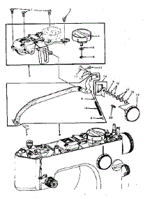 Zigzag Guide Bar Assembly parts for Kenmore Mechanical Sewing Machine 158.10300 (15810300, 158 10300) from AppliancePartsPros.com