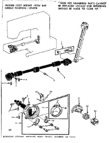 Shuttle Assembly parts for Kenmore Sewing Machine 158.10692 (15810692, 158 10692) from AppliancePartsPros.com