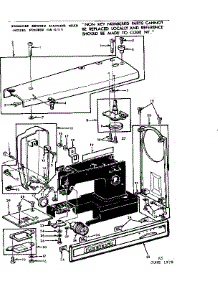Base Assembly parts for Kenmore Mechanical Sewing Machine 158.12110 (15812110, 158 12110) from AppliancePartsPros.com