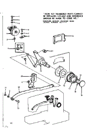 Zigzag Geared Cam Assembly parts for Kenmore Mechanical Sewing Machine 158.12110 (15812110, 158 12110) from AppliancePartsPros.com