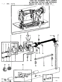 Shuttle Assembly parts for Kenmore Mechanical Sewing Machine 158.12271 (15812271, 158 12271) from AppliancePartsPros.com