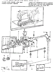 Shuttle Assembly parts for Kenmore Sewing Machine 158.12272 (15812272, 158 12272) from AppliancePartsPros.com