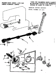 Shuttle Assembly parts for Kenmore Sewing Machine 158.12312 (15812312, 158 12312) from AppliancePartsPros.com