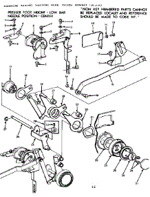 Zigzag Cam Assembly parts for Kenmore Sewing Machine 158.12313 (15812313, 158 12313) from AppliancePartsPros.com