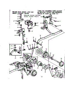 Geared Cam Assembly parts for Kenmore Sewing Machine 158.12410 (15812410, 158 12410) from AppliancePartsPros.com