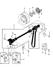 Take Up Lever Assembly parts for Kenmore Sewing Machine 158.1255181 (1581255181, 158 1255181) from AppliancePartsPros.com