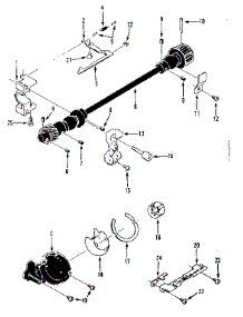 Shuttle Assembly parts for Kenmore Sewing Machine 158.1255181 (1581255181, 158 1255181) from AppliancePartsPros.com