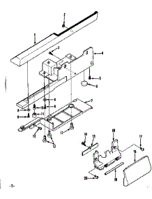 Shuttle Cover parts for Kenmore Mechanical Sewing Machine 158.1262180 (1581262180, 158 1262180) from AppliancePartsPros.com