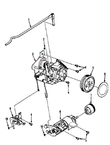 Cam Block Assembly parts for Kenmore Mechanical Sewing Machine 158.1262180 (1581262180, 158 1262180) from AppliancePartsPros.com