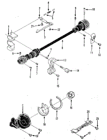 Shuttle Assembly parts for Kenmore Mechanical Sewing Machine 158.1262180 (1581262180, 158 1262180) from AppliancePartsPros.com