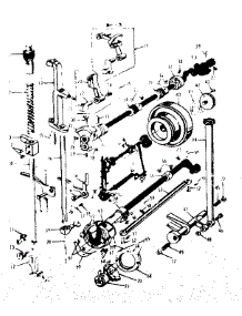 Shuttle Assembly parts for Kenmore Mechanical Sewing Machine 158.13010 (15813010, 158 13010) from AppliancePartsPros.com