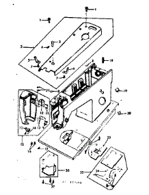 Base Assembly parts for Kenmore Mechanical Sewing Machine 158.13160 (15813160, 158 13160) from AppliancePartsPros.com
