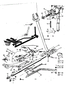 Feed Regulator Assembly parts for Kenmore Mechanical Sewing Machine 158.13160 (15813160, 158 13160) from AppliancePartsPros.com
