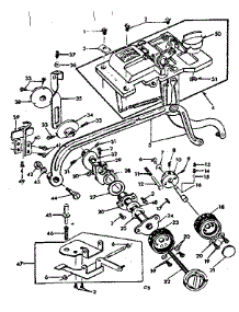 Geared Cam Assembly parts for Kenmore Mechanical Sewing Machine 158.13170 (15813170, 158 13170) from AppliancePartsPros.com