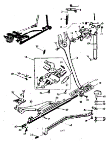 Feed Regulator Assembly parts for Kenmore Mechanical Sewing Machine 158.13170 (15813170, 158 13170) from AppliancePartsPros.com