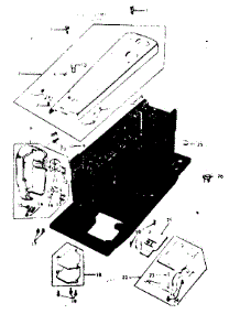 Base Assembly parts for Kenmore Mechanical Sewing Machine 158.13180 (15813180, 158 13180) from AppliancePartsPros.com