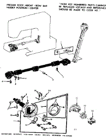 Shuttle Assembly parts for Kenmore Sewing Machine 158.13400 (15813400, 158 13400) from AppliancePartsPros.com