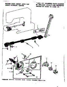 Shuttle Assembly parts for Kenmore Sewing Machine 158.1340180 (1581340180, 158 1340180) from AppliancePartsPros.com