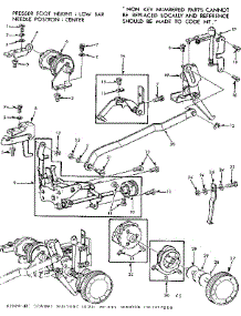 Geared Cam Assembly parts for Kenmore Mechanical Sewing Machine 158.1340280 (1581340280, 158 1340280) from AppliancePartsPros.com