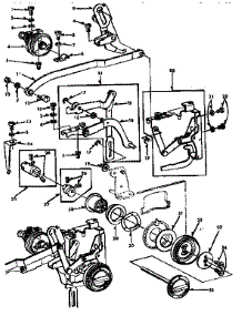 Geared Cam Assembly parts for Kenmore Mechanical Sewing Machine 158.13410 (15813410, 158 13410) from AppliancePartsPros.com