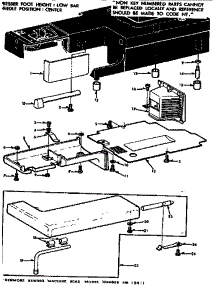 Shuttle Cover And Work Table parts for Kenmore Sewing Machine 158.13411 (15813411, 158 13411) from AppliancePartsPros.com