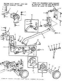 Geared Cam Assembly parts for Kenmore Mechanical Sewing Machine 158.1345381 (1581345381, 158 1345381) from AppliancePartsPros.com