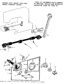 Shuttle Assembly parts for Kenmore Mechanical Sewing Machine 158.1345381 (1581345381, 158 1345381) from AppliancePartsPros.com
