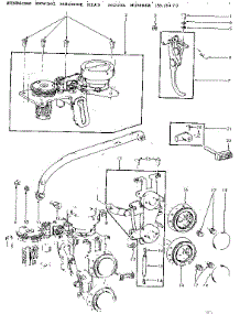 Geared Cam Assembly parts for Kenmore Mechanical Sewing Machine 158.13470 (15813470, 158 13470) from AppliancePartsPros.com