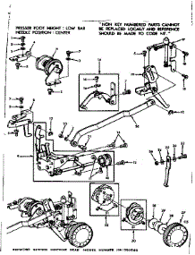 Geared Cam Assembly parts for Kenmore Sewing Machine 158.1350280 (1581350280, 158 1350280) from AppliancePartsPros.com