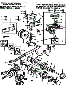 Unit Parts parts for Kenmore Sewing Machine 158.13510 (15813510, 158 13510) from AppliancePartsPros.com