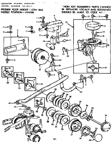 Geared Cam Assembly parts for Kenmore Sewing Machine 158.13511 (15813511, 158 13511) from AppliancePartsPros.com